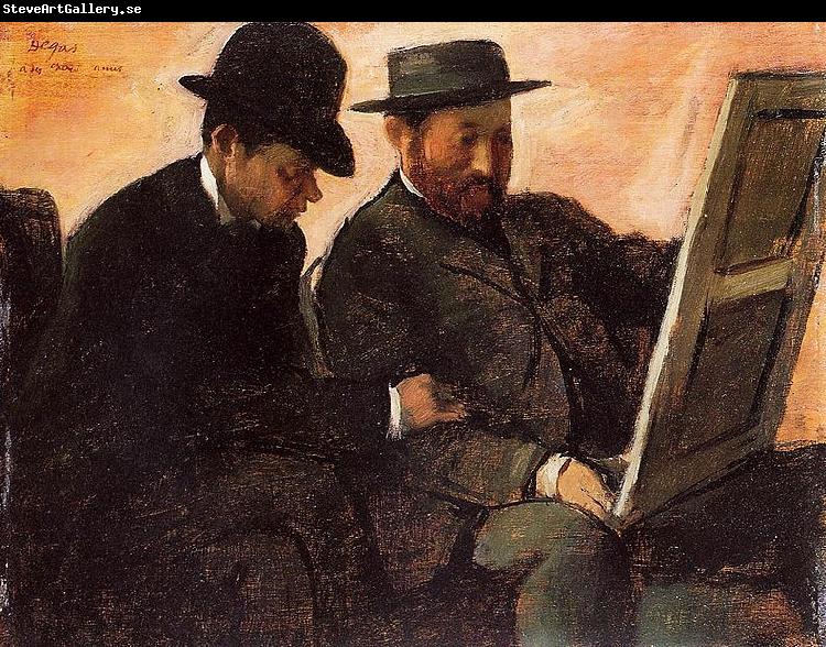 Edgar Degas The Amateurs